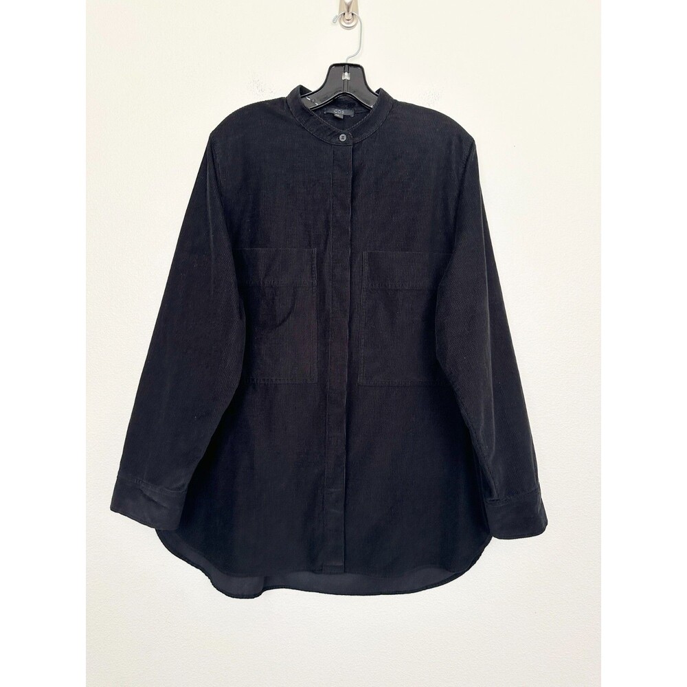Cos Corduroy Relaxed Button Front Tunic Long Slee… - image 1